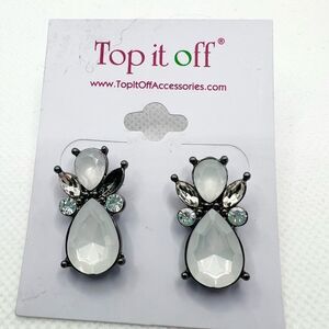 New Top it Off Accessories Jewel Post Earrings